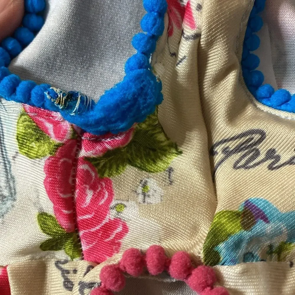 Fancy Floral Dog Dress